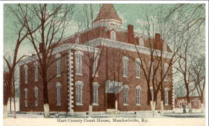 hart co courths old postcard